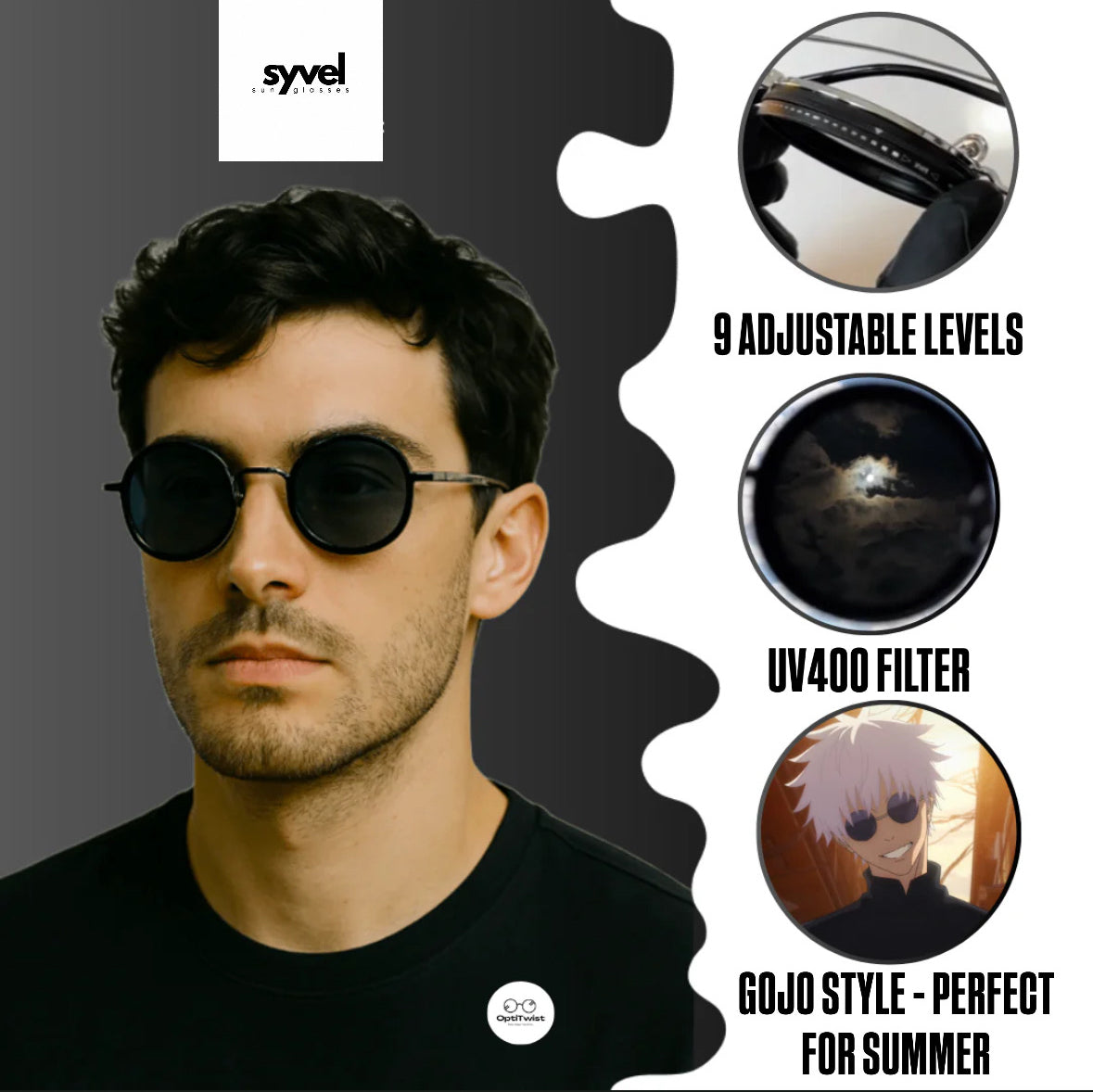 SYVEL™️ Adjustable Polarized Sunglasses